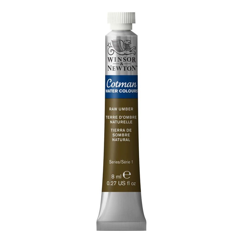 W&N-COTMAN-TUBE-8ML-RAW-UMBER