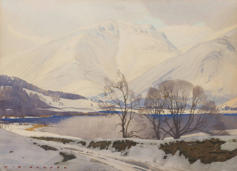 Winter Grasmere New by William Heaton Cooper R.I. (1903 - 1995)