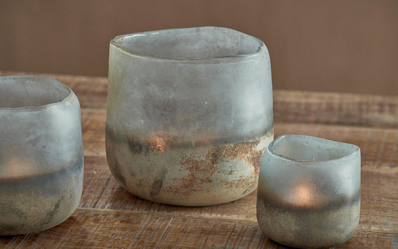 Ngolo Aged Smoke Tealight Holder